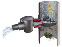 Rain collector for filling rainwater containers