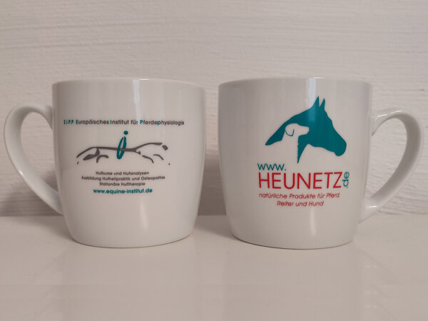 Cup / coffee beaker with logoprints