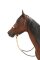 CG HEUNETZE knotted noseband Flavour brown (nose piece beige) warmblood