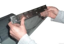 KERBL clamping profile for lamella/PVC foil made of...