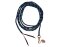 BROCKAMP Horsemanship groundwork rope 7 meters 10mm with swivel carabiner black-blue