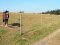 HANIT round post with stable reinforcement made of recycled plastic 2m L 80cm thick grey