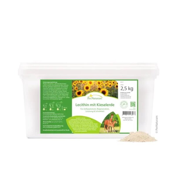 PERNATURAM Lecithin mit Kieselerde für Pferde (Silicea) 2,5kg