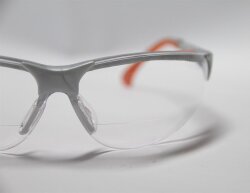 Safety glasses Infield® Terminator diopter ideal for reading glasses wearers