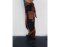 CG HEUNETZE Leather Apron Cordura with Leather Trim, Padded Short Brown