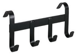 KERBL snaffle holder / hook rail black