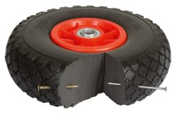KERBL Support wheels for wheelbarrow