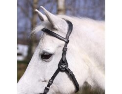 BAREFOOT Contour Physio Headstall Pony black