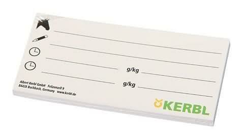 KERBL Labelling cards for bucket cover