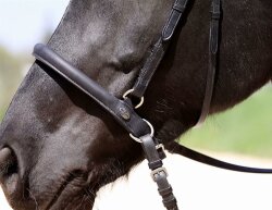 BAREFOOT Shape-It Noseband for Riding or Groundwork 2 brown