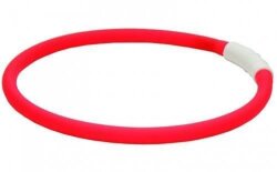 Lumidog collier lumineux rouge