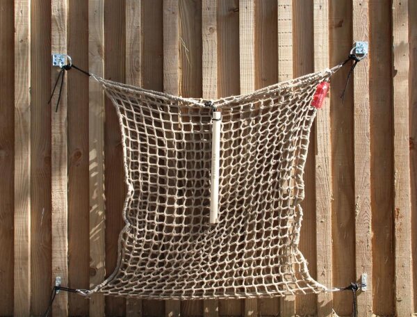 CG HEUNETZE S 1m x 0,9m MW45mm filling quantity approx.8kg incl. cord and stop rod beige