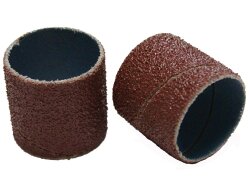 Abrasive sleeves (fine grit 40) for straight grinder for...