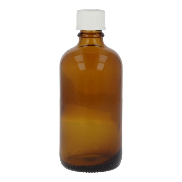 Brown glass bottle 100 ml