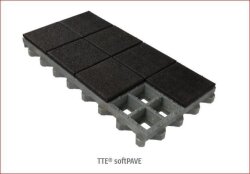 TTE softPave elastischer Boden zum Aufstecken für Multidrain 2000