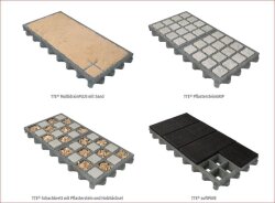 TTE softPave elastischer Boden zum Aufstecken für Multidrain 2000