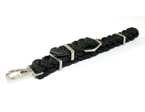 CG HEUNETZE Blacky strap/chin strap braided