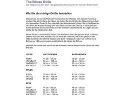 Bitless Bridle Beta - Original Dr. R. Cook - Beta brown full
