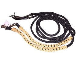 CG HEUNETZE rope reins Flavor closed with braiding