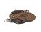 BITLESS BRIDLE rope reins with leather edging and quicksnaps brown (2 80 m)
