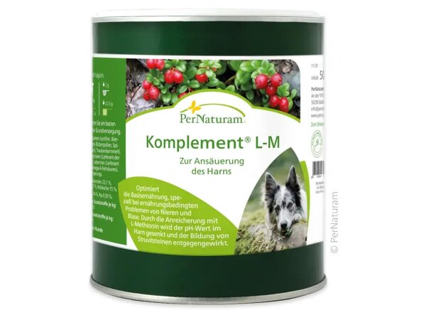 Complement L-M for kidney and bladder for the dog - 500g