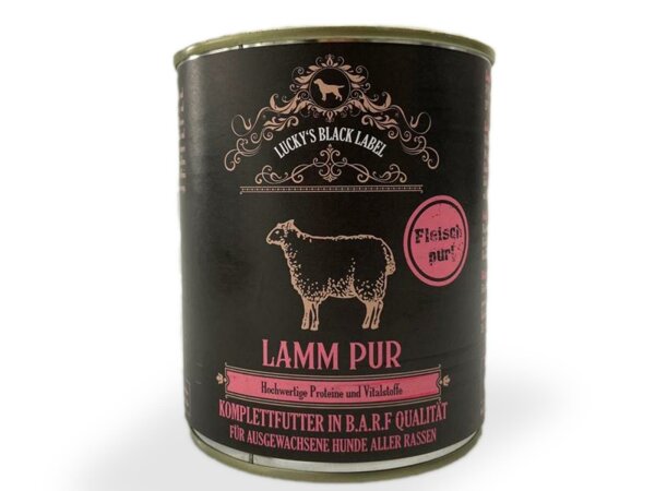 Luckys Black Label Pure Lamb 800 g