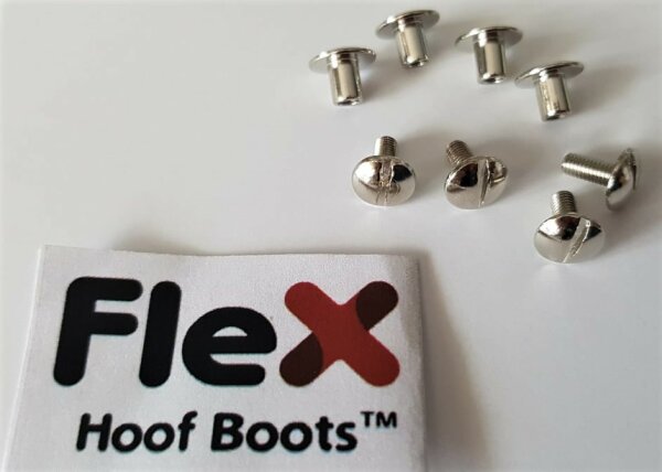 1 Set Flex flat head screws FLAT RIVETS (4 pieces)