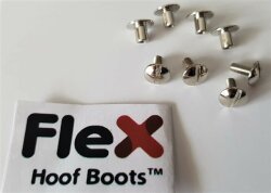 1 Set Flex flat head screws FLAT RIVETS (4 pieces)
