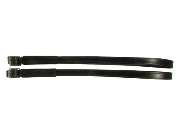 BAREFOOT Stirrup Leathers English Special 140 cm black