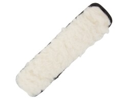 BAREFOOT sheep wool protectors for nose, neck etc. black